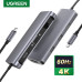 Хаб для Macbook Pro Air M1 M2 9-в-1 Ugreen 4k 60hz Type-C USB 3.0 HDMI VGA 100W