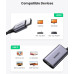 Адаптер UGREEN HDMI to Type-C 4k 60hz для очков AR/VR ПК Switch PS5/4 (UG-70693)