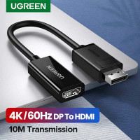 Переходник DisplayPort HDMI Ugreen 4k 60hz 2k 144hz 1080 240hz (UG-70694)