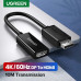 Перехідник DisplayPort HDMI Ugreen 4k 60hz 2k 144hz 1080P 240hz (UG-70694)