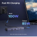 USB-хаб Type-C DisplayPort 7-в-1 4k 60hz RJ45 PD100W USB 3.2 10 Гбіт/с Ugreen (75774)