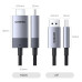  Кабель DisplayPort 1.4 HDMI 2.1 Ugreen 8K-60hz 4K-144hz 2K-240hz 1080-240hz DP HDR