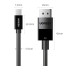 Кабель mini DP Displayport 1.4 Thunderbolt 2 HDR Ugreen 8K 60Hz 4K 144Hz 2K 240Hz двунаправленный (UG-80663)