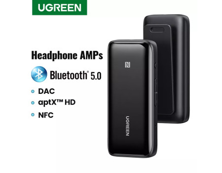 AptX HD Bluetooth 5.0 адаптер UGREEN USB DAC 3.5 mm NFC HI-Fi CM402 (U-80895)