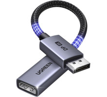 Перехідник DisplayPort to HDMI 2.1 Ugreen 8k 60hz 4k 240hz 1080P 480hz (85564)