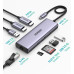 Хаб USB-C 2 x HDMI 4k 60hz Ugreen 9-в-1 PD 60W USB 3.0 RJ45 Thunderbolt 4