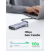 Хаб USB-C 2 x HDMI 4k 60hz Ugreen 9-в-1 PD 60W USB 3.0 RJ45 Thunderbolt 4