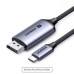  Кабель Type-C DisplayPort 1.4 8k-60hz 4k-144hz 2k-240hz HDR 3D USB-C DP UGREEN Thunderbolt 4