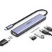 Хаб Type-C 5-в-1 Ugreen Type-C HDMI 4K USB 3.0 для MacBook Pro Air Huawei Lenovo Dell