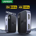 UGREEN HDMI 2.1 Switch HDMI Splitter Разветвитель Переключатель 2 в 1 8K 60Hz 4K 144Hz двунаправленный (90385A)
