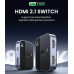 UGREEN HDMI 2.1 Switch HDMI Splitter Разветвитель Переключатель 2 в 1 8K 60Hz 4K 144Hz двунаправленный (90385A)