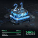 UGREEN HDMI 2.1 Switch HDMI Splitter Разветвитель Переключатель 2 в 1 8K 60Hz 4K 144Hz двунаправленный (90385A)