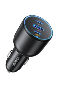 Автомобильное зарядное устройство UGREEN 130W USB-C PD3.0 QC4.0 (UG-90413)