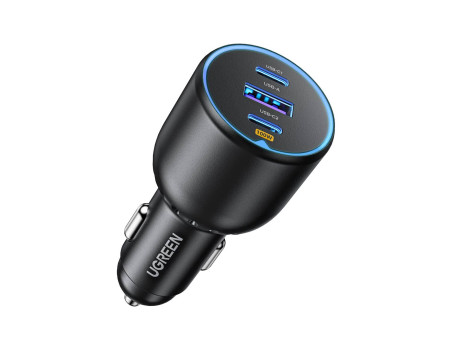 Автомобільний зарядний пристрій UGREEN 130W USB-C PD3.0 QC4.0 (UG-90413)