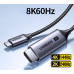  Кабель Type-C HDMI 2.1 8k 60hz 4k 144hz 2k 240hz Ugreen HDR10 Thunderbolt 4 (UG-CM565)