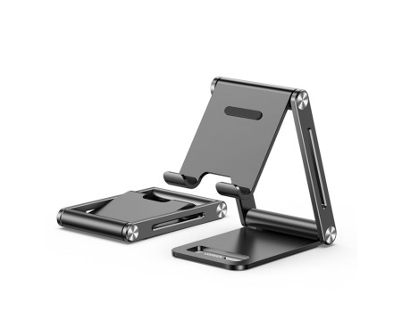 Подставка для телефона на стол до 7.9 дюймов алюминий Ugreen (Metal Black)