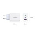 Мережевий зарядний пристрій UGREEN 65W PD3.0 QC4.0 USB-A Type-C (UG-90496)