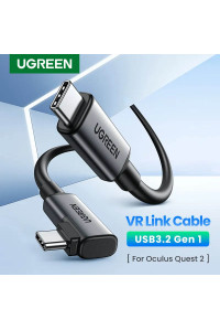 Кабель для Oculus Quest 2 VR Link ПК UGREEN USB-C 3.2 5 метров 60W (UG-90629)