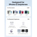 Бездротова зарядка для iPhone 16 15 14 13 12 та AirPods MagFlow 2-в-1 UGREEN Qi1 (UG-90668)