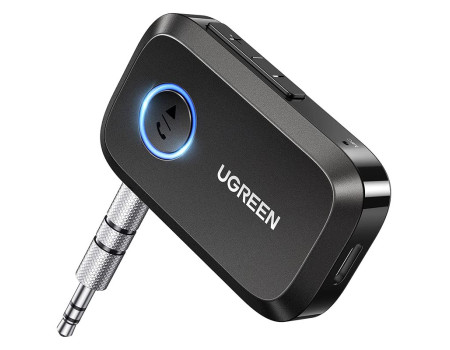 Автомобильный адаптер Bluetooth 5.3 UGREEN Stereo 3.5 mm AUX (UG-90748)
