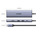 USB Хаб Type-C Displayport DP Thunderbolt 3/4 HDMI 4k 60hz VGA USB 3.0 10-в-1 Ugreen (UG-90887)