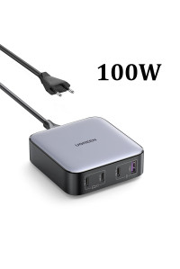 Мережевий зарядний пристрій UGREEN Nexode GaN 100W 4 порти USB (UG-90928)