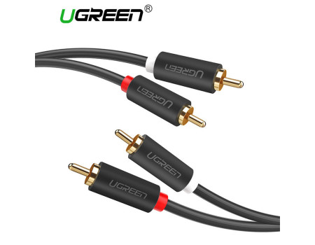 Аудіо кабель 2 RCA 2 RCA Ugreen (UG-AV104)