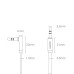 Кабель 3.5 мм 3.5 мм AUX 90° UGREEN (UG-AV119-BK)