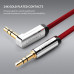 Кабель AUX 3.5 mm 3.5 mm 90° Ugreen (UG-AV119-RD)