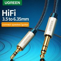 Кабель 6.3 3.5 мм AUX Hi-Fi 6.5 6.35 Ugreen (UG-AV127)