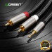 Кабель 2 RCA 3.5 мм AUX Ugreen (UG-AV135)