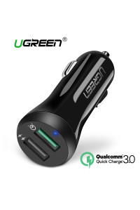 Автомобильное зарядное устройство Ugreen 5.4A 30W Quick Charge 3.0 (UG-40309)
