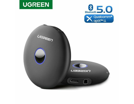 Приймач + передавач Ugreen Bluetooth 5.0 aptX HI-FI AUX (UG-40762)
