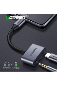 Переходник Type C 3.5 мм + зарядка Ugreen (UG-50596) 