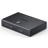 USB-переключатель на 4 компьютера 4 в 2 USB 2.0 Ugreen Switch хаб (UG-60101)