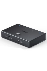 USB-переключатель на 4 компьютера 4 в 2 USB 2.0 Ugreen Switch хаб (UG-60101)