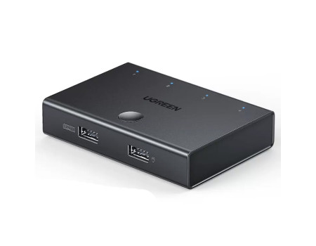 USB-переключатель на 4 компьютера 4 в 2 USB 2.0 Ugreen Switch хаб (UG-60101)