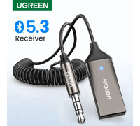 Блютуз в машину для телефона Ugreen AUX Bluetooth 5.3 (CM309)