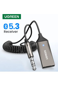 Bluetooth в машину для телефону Ugreen AUX Bluetooth 5.3 (CM309)