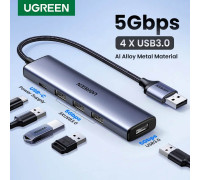 USB 3.0 хаб с внешним питанием 5-в-1 Ugreen (UG-CM473)