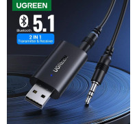 Bluetooth 5.1 адаптер 2 в 1 приемник + передатчик AUX Ugreen (UG-CM523)
