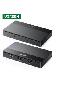 Карта захвата 4k UGREEN HDMI Full HD 1080P 60hz Switch PS4 PS5 Xbox ПК Mac для потоковой передачи, игр (UG-15390a)