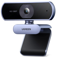 Веб-камера для ПК і ноутбука 1080P 30FPS 2 мікрофона Ugreen HD Webcam (UG-CM678)
