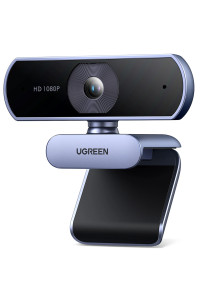 Веб-камера для ПК и ноутбука 1080P 30FPS 2 микрофона Ugreen HD Webcam (UG-CM678)