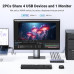 Переключатель HDMI 2.1 для 2 Компьютеров Switch USB 3.0 8k 60hz 4k 120hz Ugreen (UG-25961)