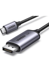 Кабель Type-C DisplayPort 2.1 Thunderbolt 4 DP 16k 30hz 8k 120hz 4k 240hz Ugreen (CM707)