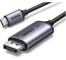 Кабель USB-C DisplayPort 2.1 Thunderbolt 4 DP 16k 30hz 8k 120hz 4k 240hz Ugreen (CM707)