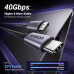 Кабель USB-C DisplayPort 2.1 Thunderbolt 4 DP 16k 30hz 8k 120hz 4k 240hz Ugreen (CM707)