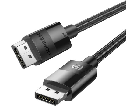 Кабель Displayport 1.4 Ugreen 8K-60hz 4K-144hz 2K-240hz 1080P-240hz (UG-DP114)