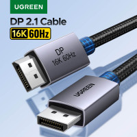 Кабель Displayport 2.1 DP 16k 60hz 8k 120hz 4k 240hz 2k 360hz Ugreen HDR (UG-DP131)